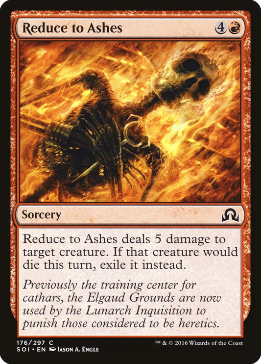 Reduce to Ashes: Shadows over Innistrad