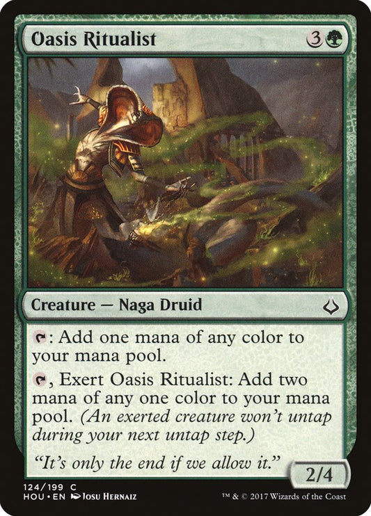 Oasis Ritualist - (Foil): Hour of Devastation