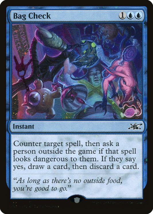 Bag Check (Galaxy Foil) - (Foil): Unfinity