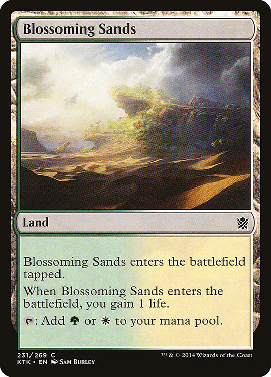 Blossoming Sands: Khans of Tarkir