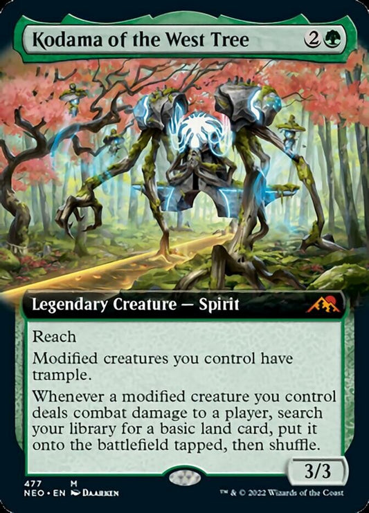 Kodama of the West Tree (Extended Art): Kamigawa: Neon Dynasty