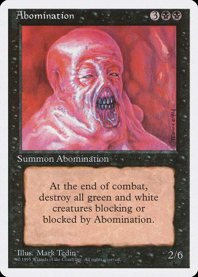Abomination: Fourth Edition