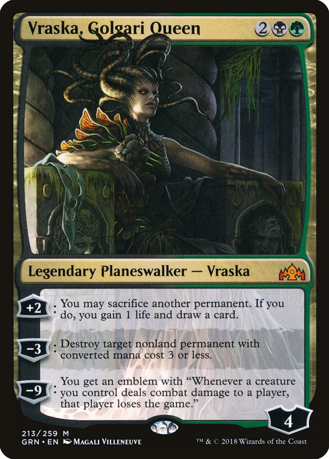 Vraska, Golgari Queen: Guilds of Ravnica