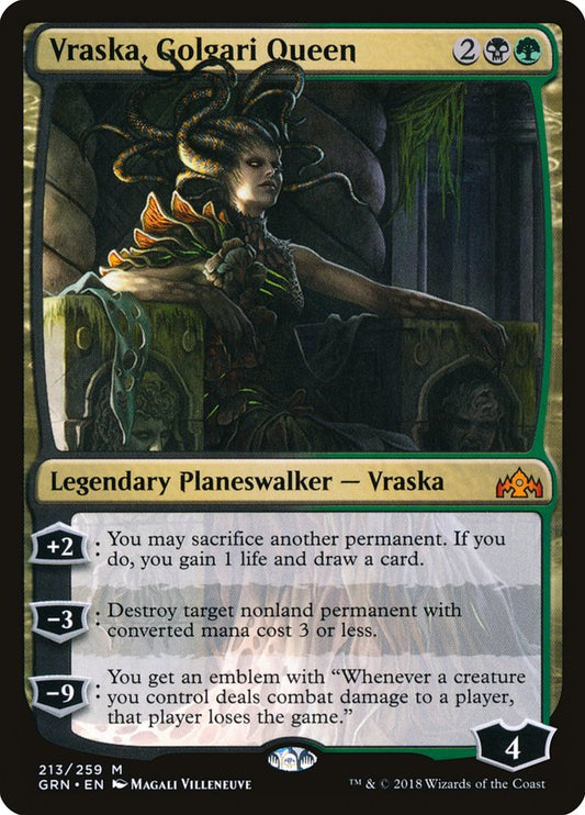 Vraska, Golgari Queen: Guilds of Ravnica