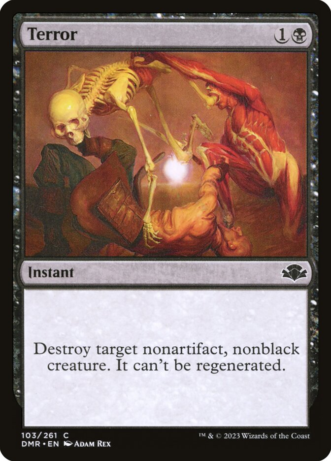 Terror - (Foil): Dominaria Remastered