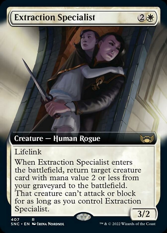Extraction Specialist (Extended Art) - (Foil): Streets of New Capenna