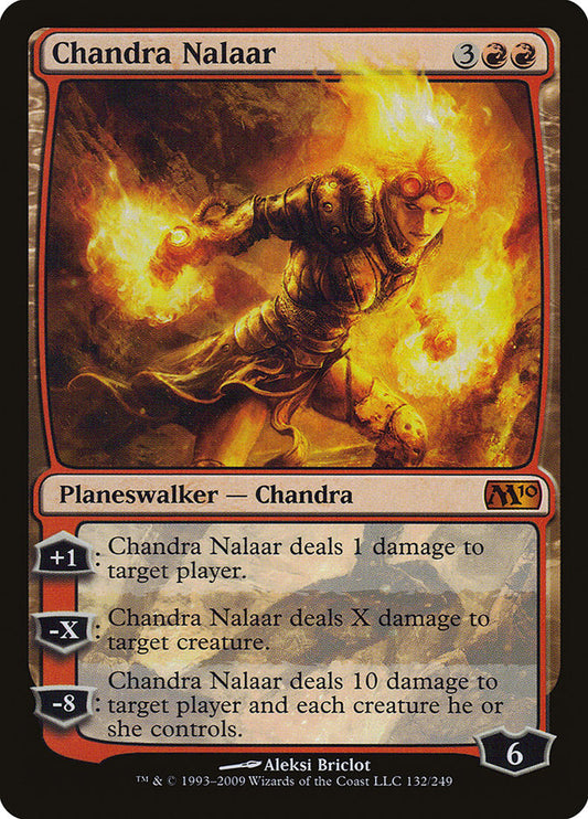 Chandra Nalaar - (Foil): Magic 2010