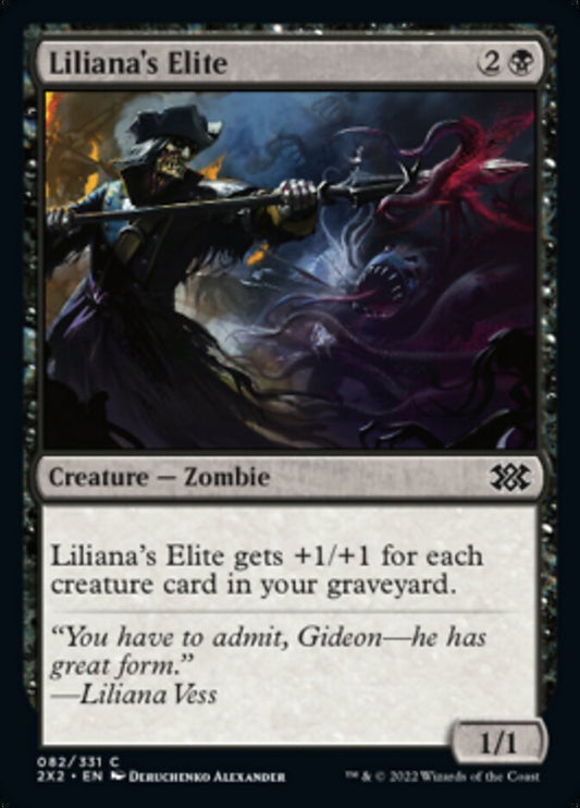Liliana's Elite - (Foil): Double Masters 2022