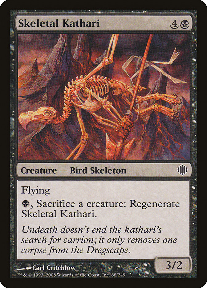 Skeletal Kathari: Shards of Alara