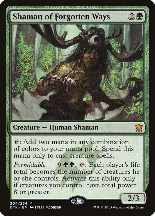 Shaman of Forgotten Ways: Dragons of Tarkir
