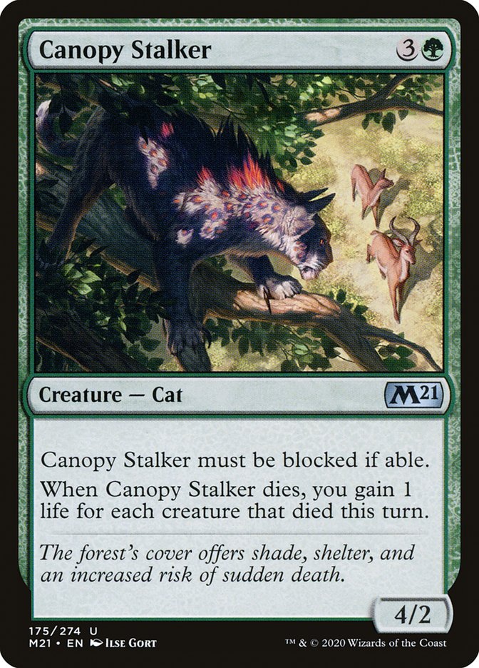 Canopy Stalker - (Foil): Core Set 2021