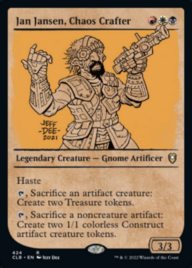 Jan Jansen, Chaos Crafter (Showcase): Commander Legends: Battle for Baldur's Gate