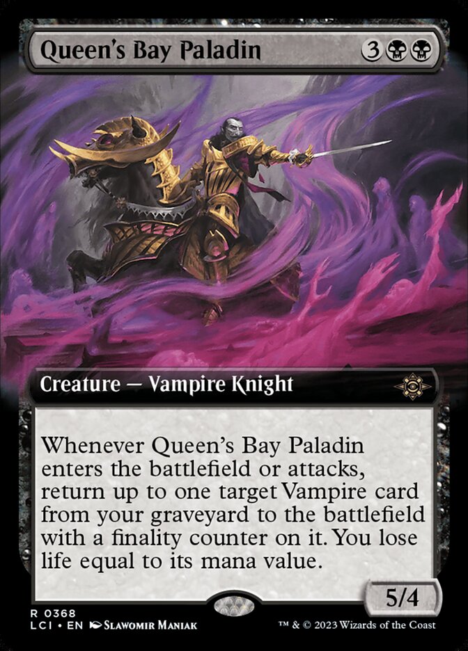 Queen's Bay Paladin (Extended Art) - (Foil): Lost Caverns of Ixalan