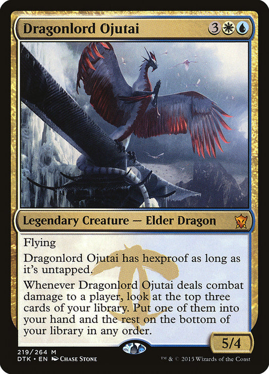 Dragonlord Ojutai: Dragons of Tarkir