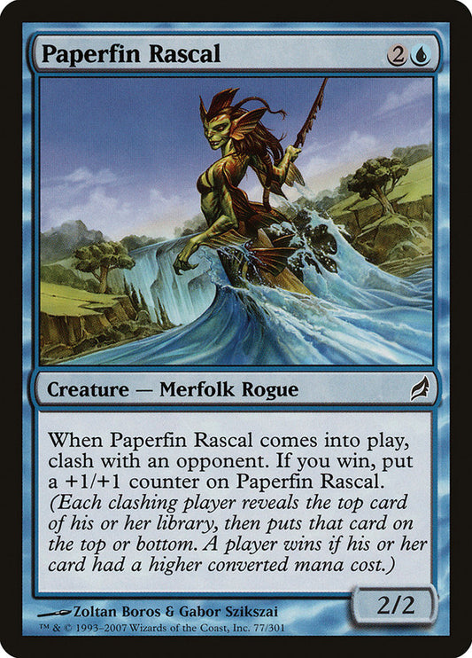 Paperfin Rascal - (Foil): Lorwyn