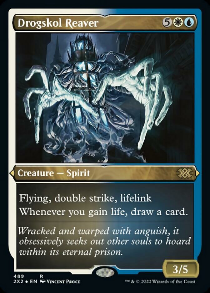 Drogskol Reaver (Foil Etched) - (Foil): Double Masters 2022