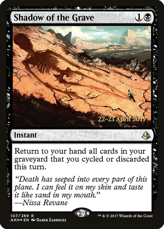 Shadow of the Grave (Prerelease) (Amonkhet) - (Foil): Amonkhet Promos