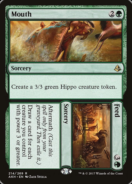 Mouth // Feed - (Foil): Amonkhet