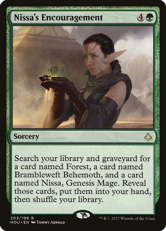 Nissa's Encouragement (Planeswalker Deck): Hour of Devastation
