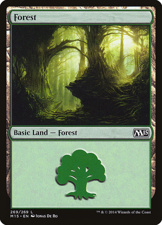 Forest (#269) - (Foil): Magic 2015