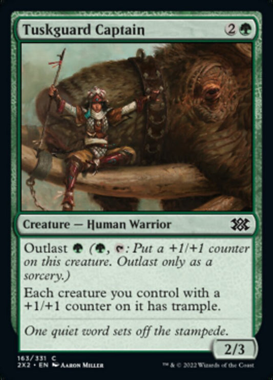 Tuskguard Captain - (Foil): Double Masters 2022