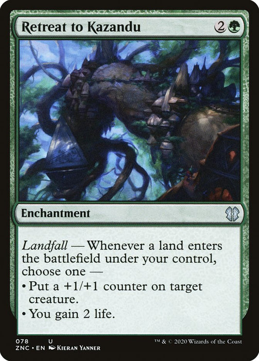 Retreat to Kazandu: Zendikar Rising Commander