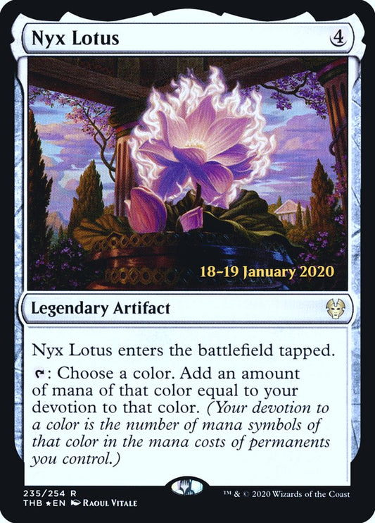 Nyx Lotus (Prerelease) (Theros Beyond Death) - (Foil): Theros Beyond Death Promos