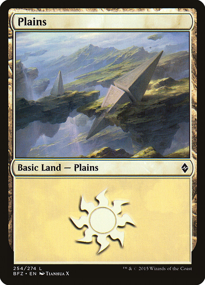 Plains - (Foil): Battle for Zendikar