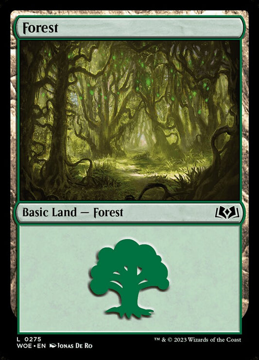 Forest (#275) - (Foil): Wilds of Eldraine