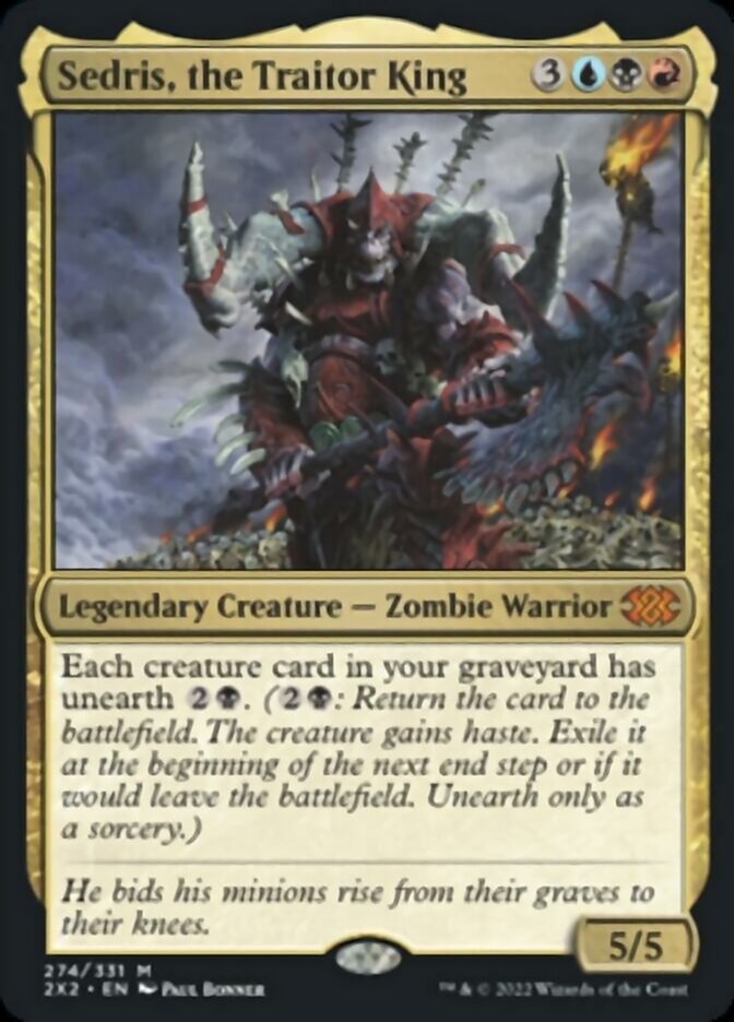 Sedris, the Traitor King - (Foil): Double Masters 2022