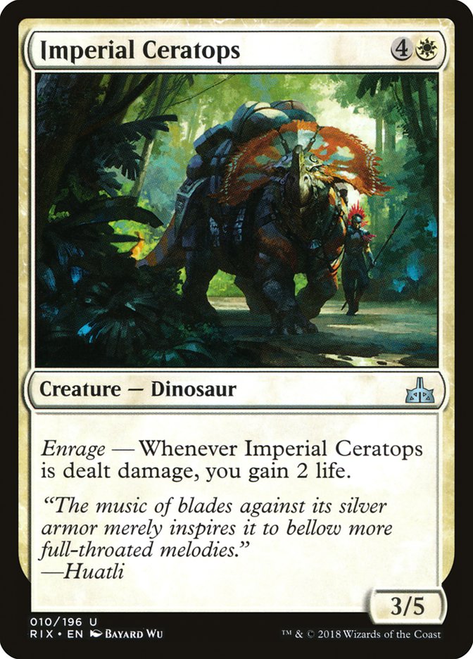 Imperial Ceratops: Rivals of Ixalan
