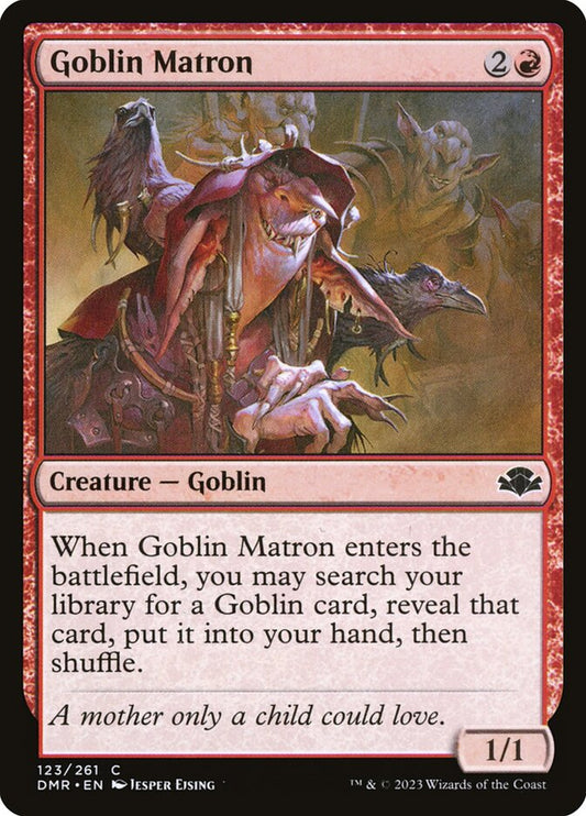 Goblin Matron - (Foil): Dominaria Remastered