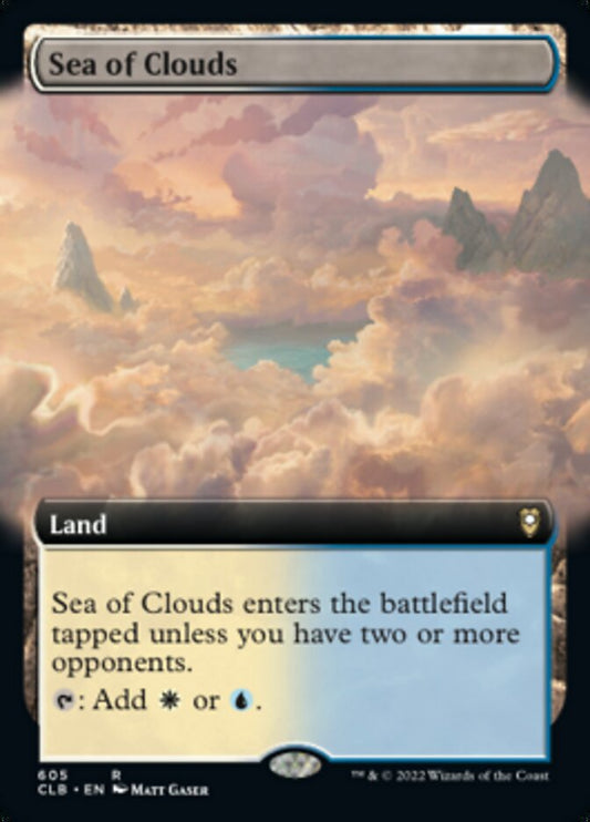 Sea of Clouds (Extended Art): Commander Legends: Battle for Baldur's Gate