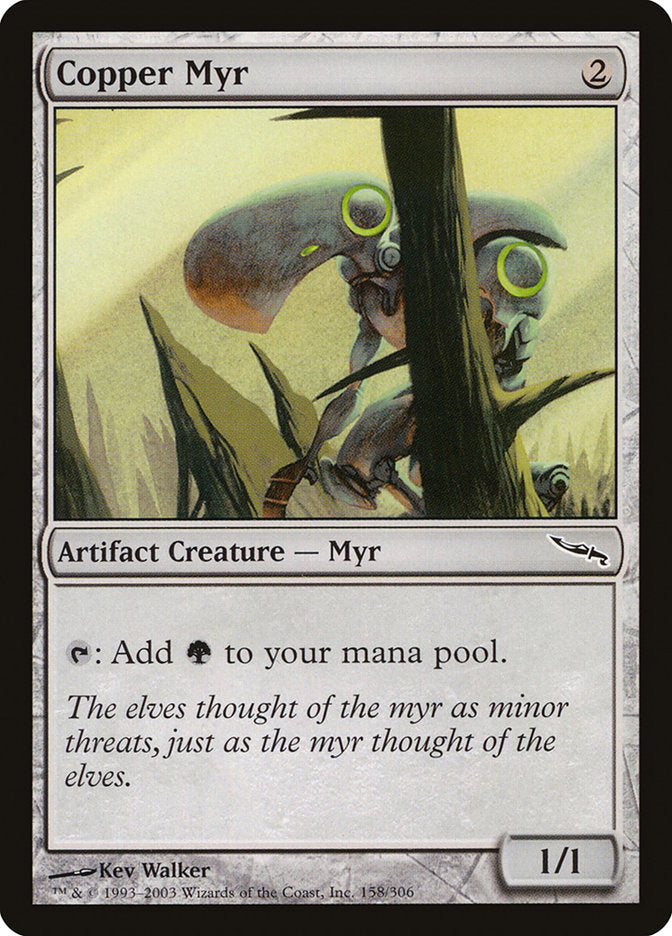 Copper Myr: Mirrodin
