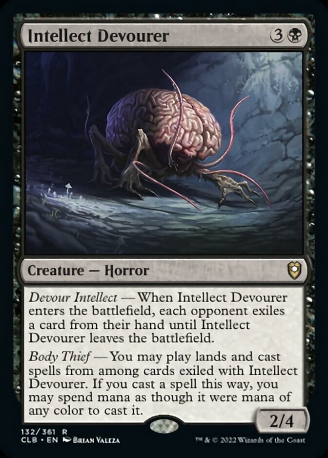 Intellect Devourer - (Foil): Commander Legends: Battle for Baldur's Gate