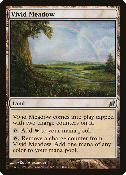 Vivid Meadow - (Foil): Lorwyn