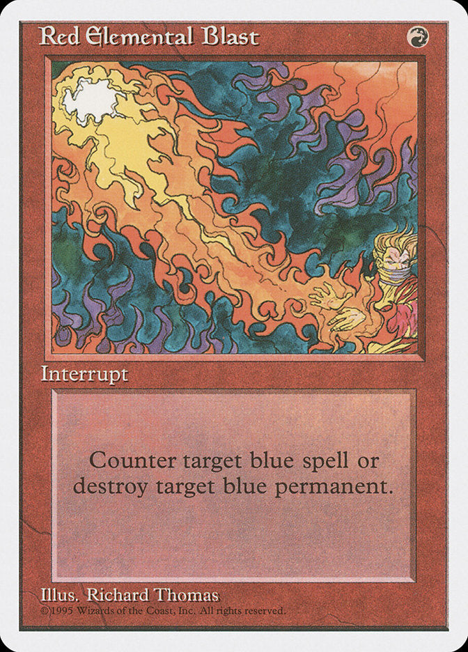 Red Elemental Blast: Fourth Edition