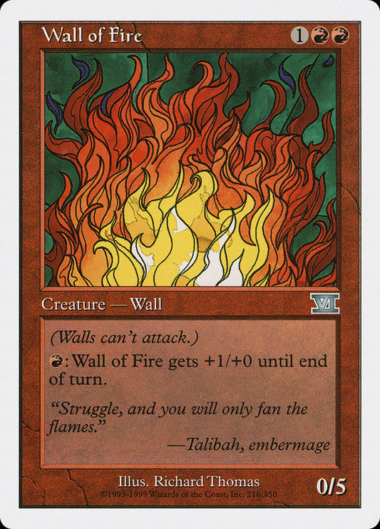 Wall of Fire: Classic Sixth Edition