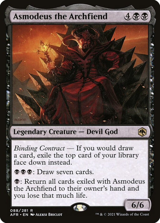 Asmodeus the Archfiend - (Foil): Adventures in the Forgotten Realms