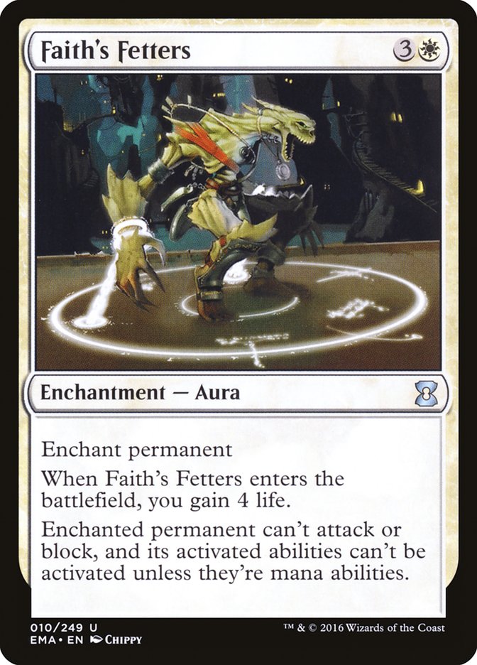 Faith's Fetters - (Foil): Eternal Masters