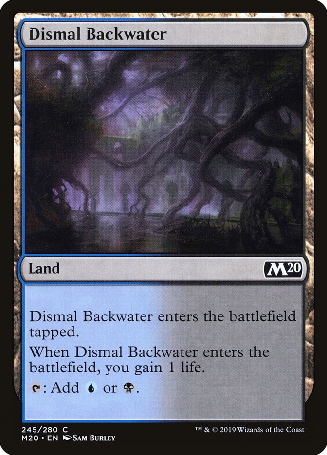 Dismal Backwater - (Foil): Core Set 2020