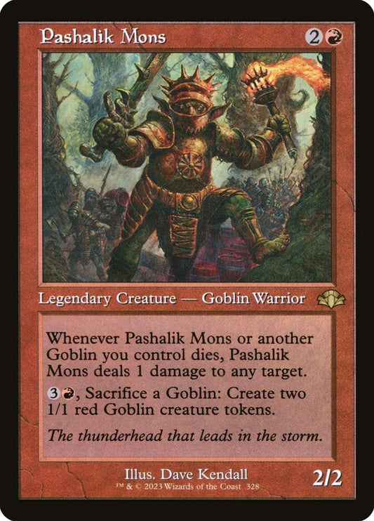 Pashalik Mons (Retro Frame): Dominaria Remastered