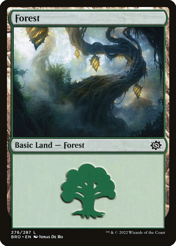 Forest (#276) - (Foil): The Brothers' War