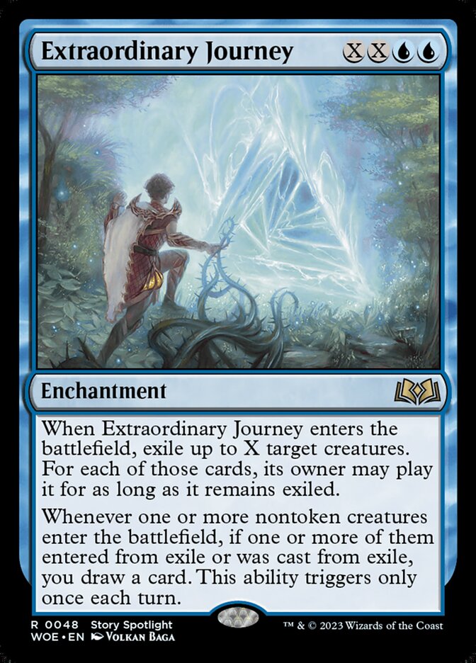 Extraordinary Journey - (Foil): Wilds of Eldraine