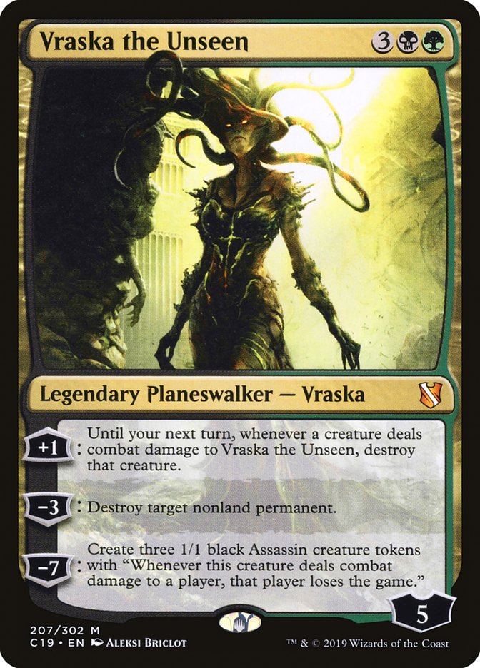 Vraska the Unseen: Commander 2019