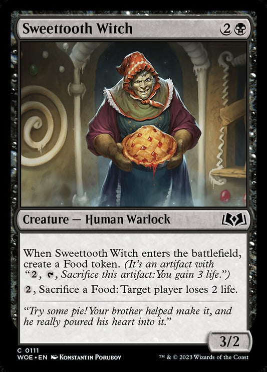 Sweettooth Witch - (Foil): Wilds of Eldraine