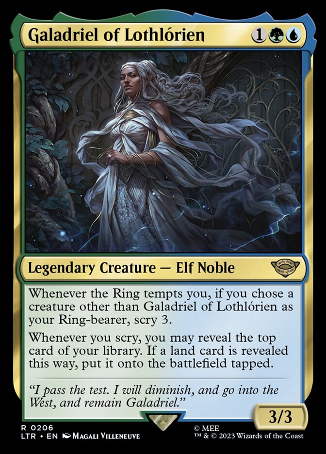 Galadriel of Lothlórien - (Foil): The Lord of the Rings: Tales of Middle-earth