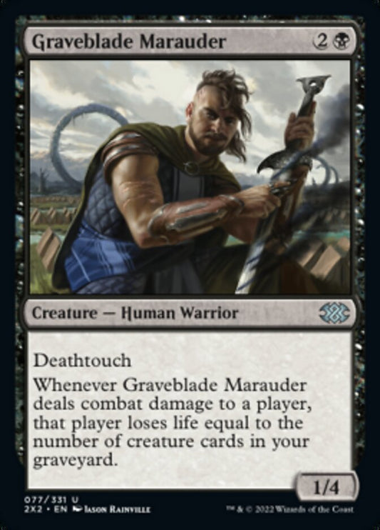 Graveblade Marauder - (Foil): Double Masters 2022