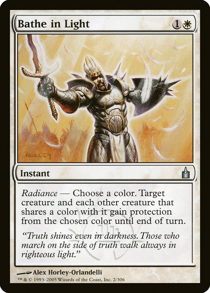 Bathe in Light - (Foil): Ravnica: City of Guilds