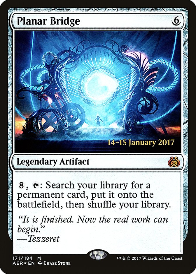 Planar Bridge (Prerelease) (Aether Revolt) - (Foil): Aether Revolt Promos